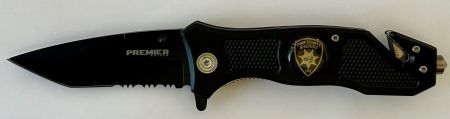 *CLEARANCE* PIMA COUNTY SHERIFF'S DEPARTMENT Pocketknife w/ Seat Belt Cutter & Window Punch